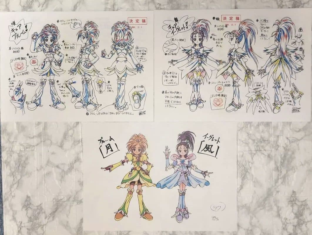 アニメ 映画 プリキュアオールスターズDX 設定資料