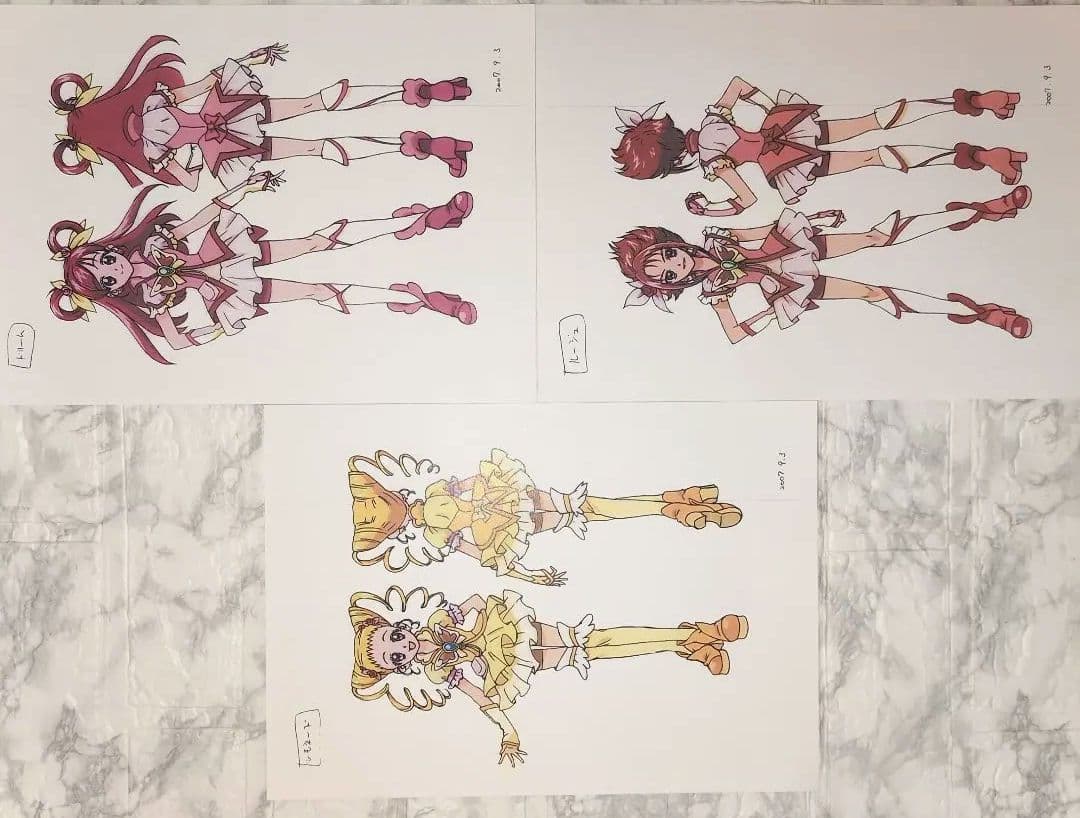 アニメ 映画 プリキュアオールスターズDX 設定資料