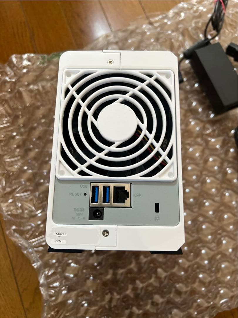 Synology DS220j HDD4TB搭載済