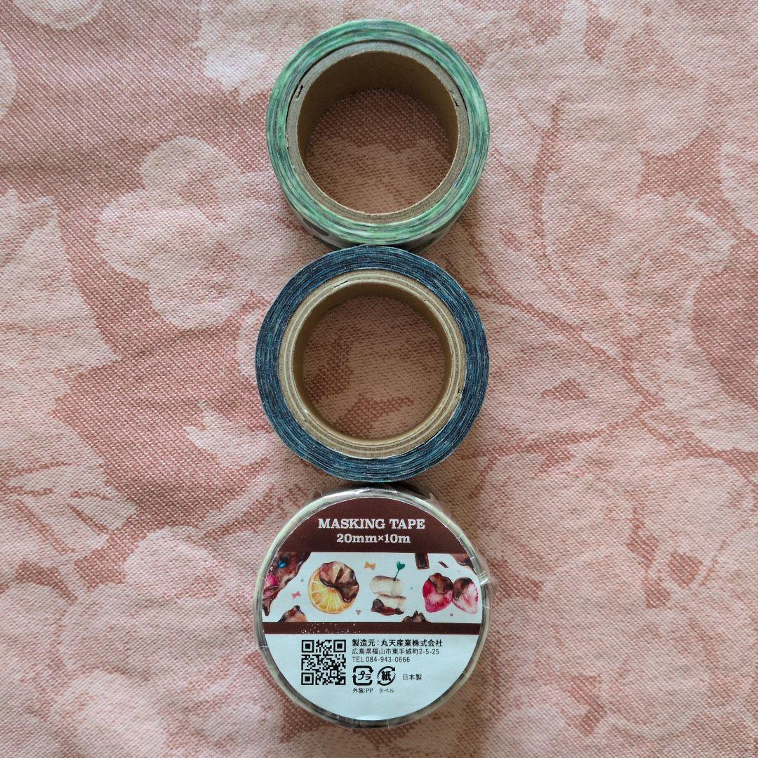 H様ご確認用です　&colors ゆゆう　マスキングテープ 3個　作家