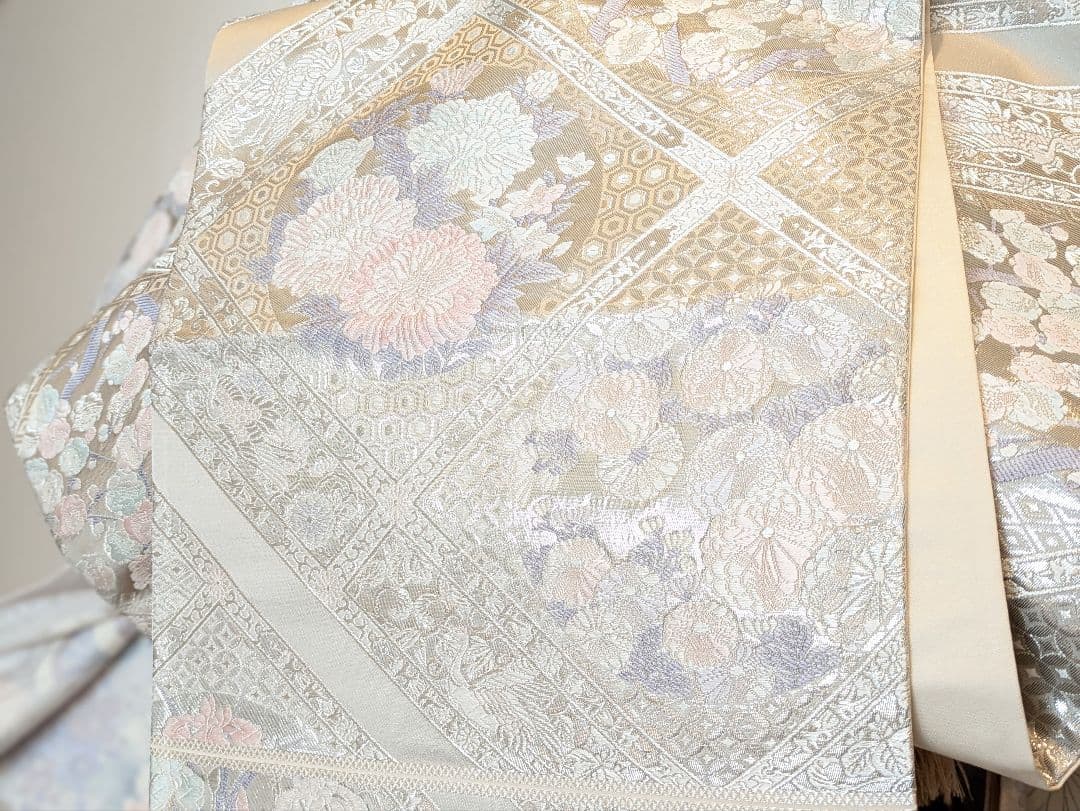 振袖フルセット 身丈162.5裄65 豪華振袖 薄紫 銀彩 正絹 逸品 成人式