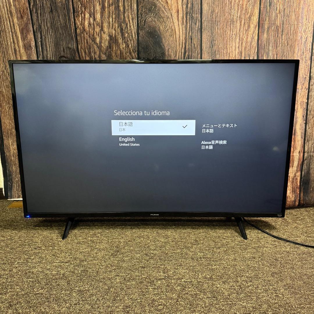 FUNAI フナイ 液晶カラーテレビ FL-43F360 43型 リモコン付き