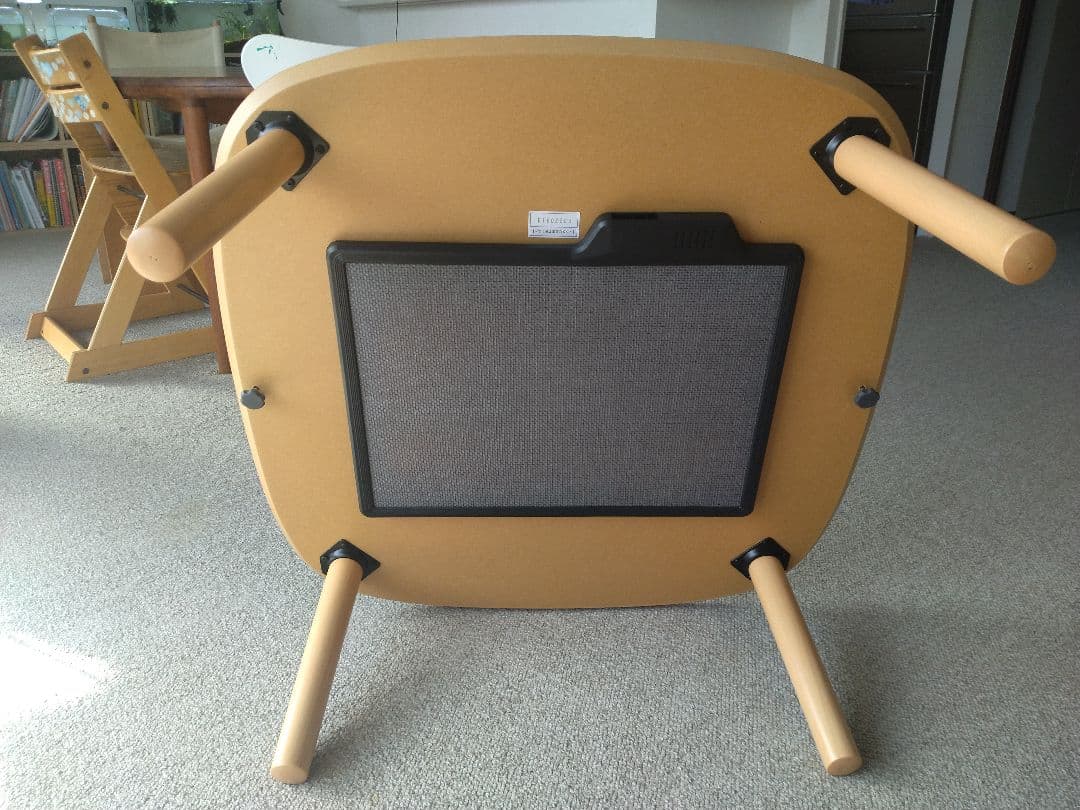 【美品】MUJI/無印良品 オーク材こたつ/ラウンド正方形/22年製座卓テーブル