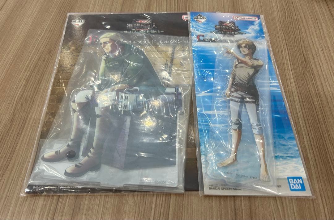 一番くじ 進撃の巨人 ～獣の巨人は俺が仕留める～A賞、B賞、ラストワン賞　38点