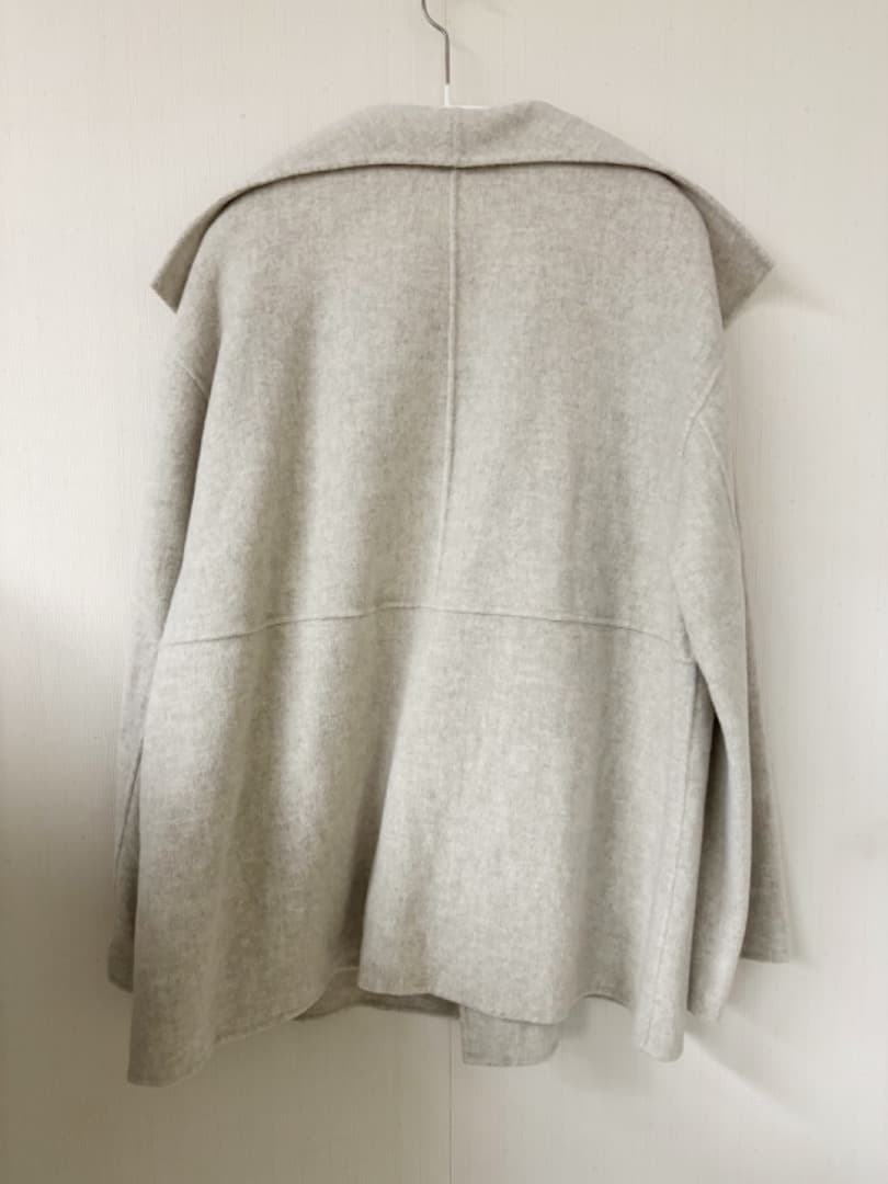 【Plage】ハミルトンハーフコート　ナチュラル 36