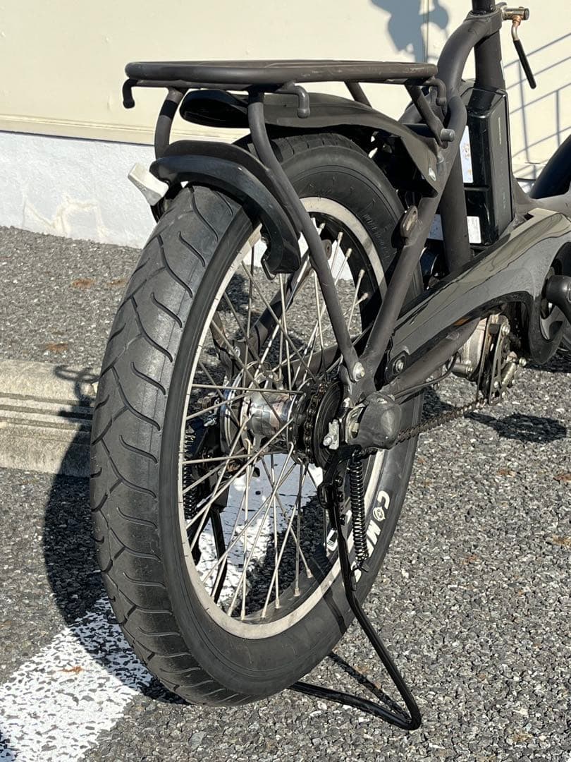 ヤマハ　PAS KISS　カスタム　バッテリー２個付　ファットバイク　ローチャリ