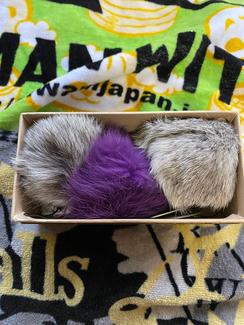 マンウィズ　毛玉キーホルダー