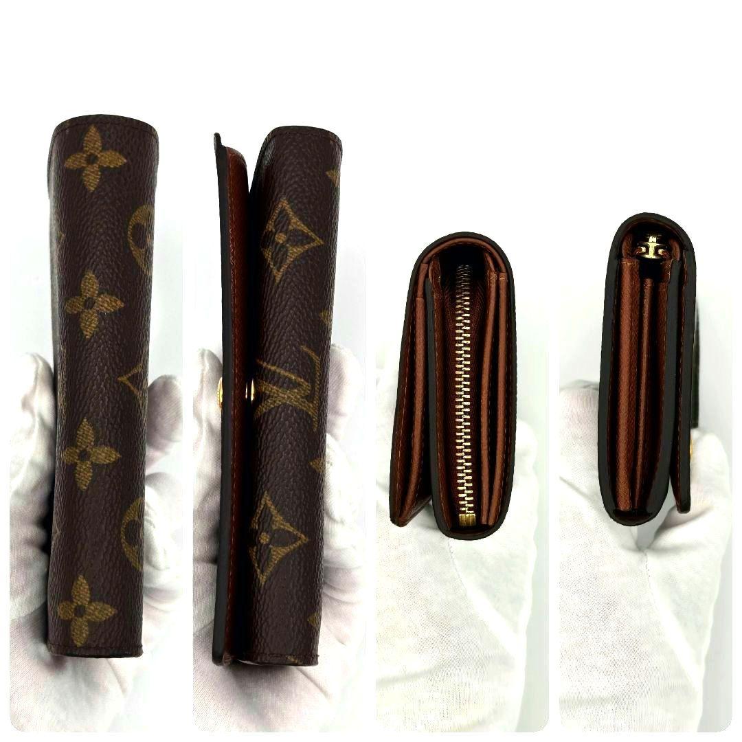 ルイヴィトン ポルトモネビエ トレゾール 二つ折り財布 モノグラム M61730