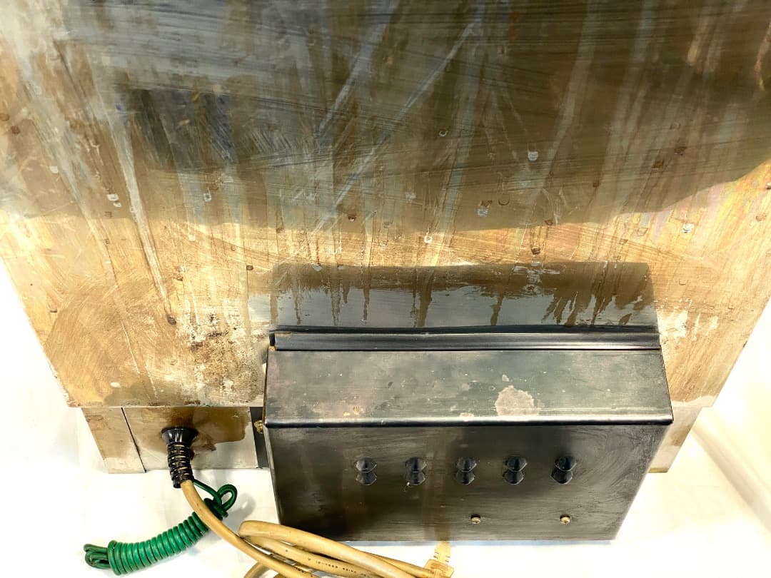 神*威様 【注意】外装、内部、汚れあり ヤスター製 タオルスチーマー 早沸式