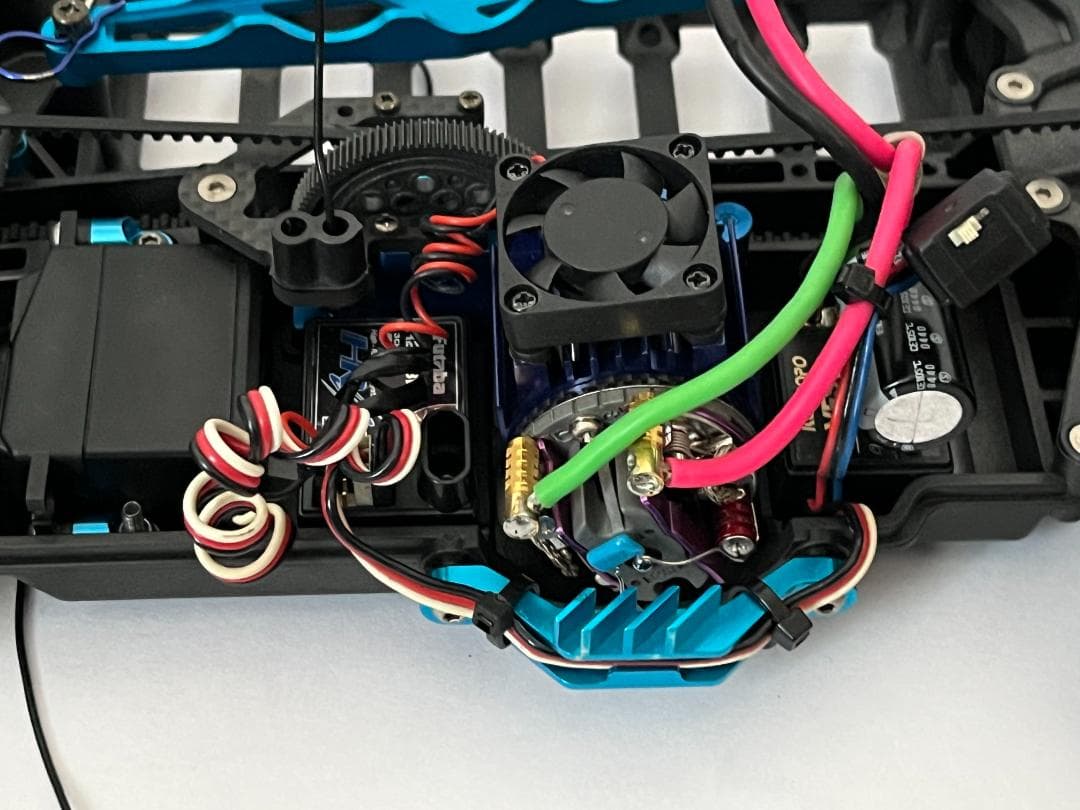 タミヤ 1/10 電動RC TA05 メカ付シャーシ NSXボディ付 組立完成品