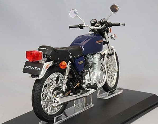 アオシマ スカイネット 1/12 ホンダ CB400FOUR バーニッシュブルー