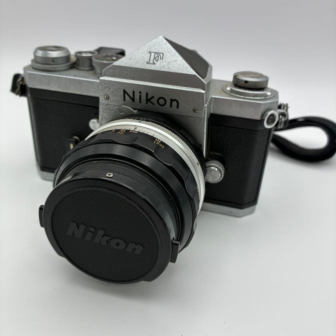 Nikon F シルバー フィルム一眼レフカメラ ジャンク