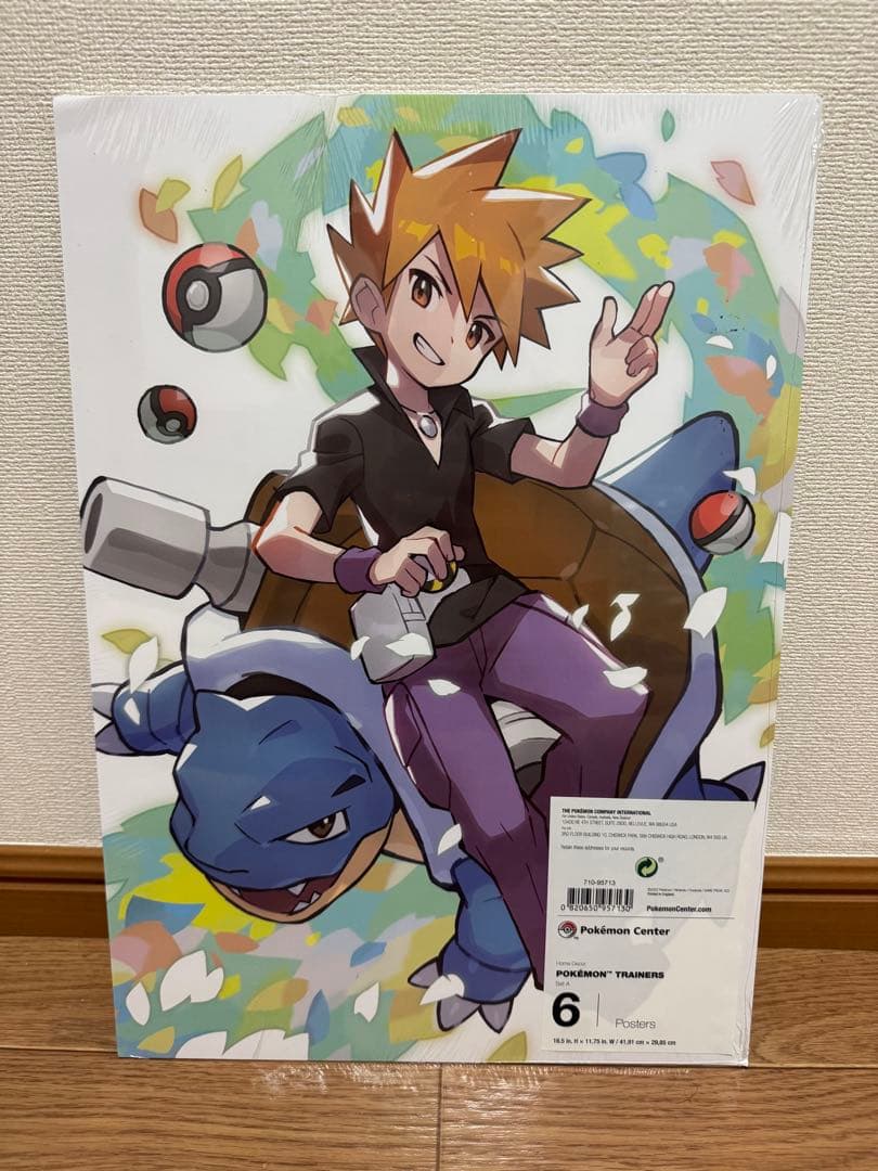【海外ポケモンセンター限定】ポケモン トレーナーズ ポスター 24枚 セット