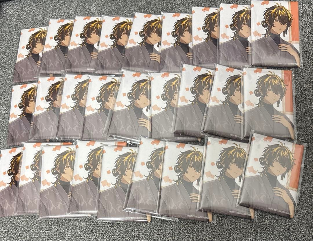 火車切 軽装スクエア缶バッジ27点