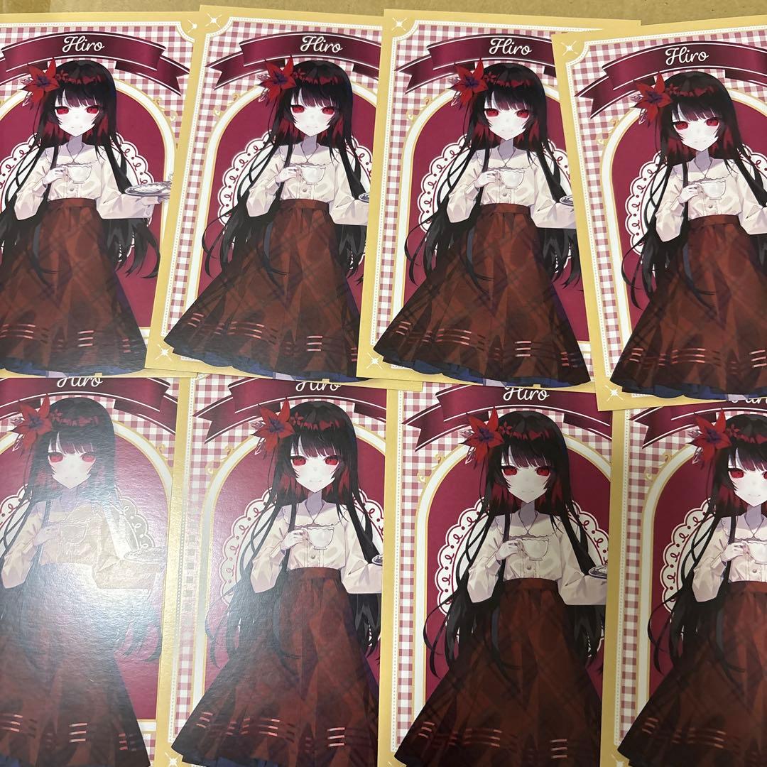 魔法少女ノ魔女裁判 二階堂ヒロ コラボカフェ ポストカード8枚