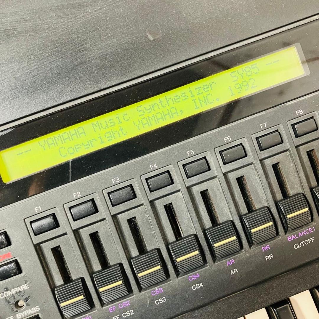 【希少】YAMAHA シンセサイザー SY85 ジャンク ヤマハ 61鍵盤