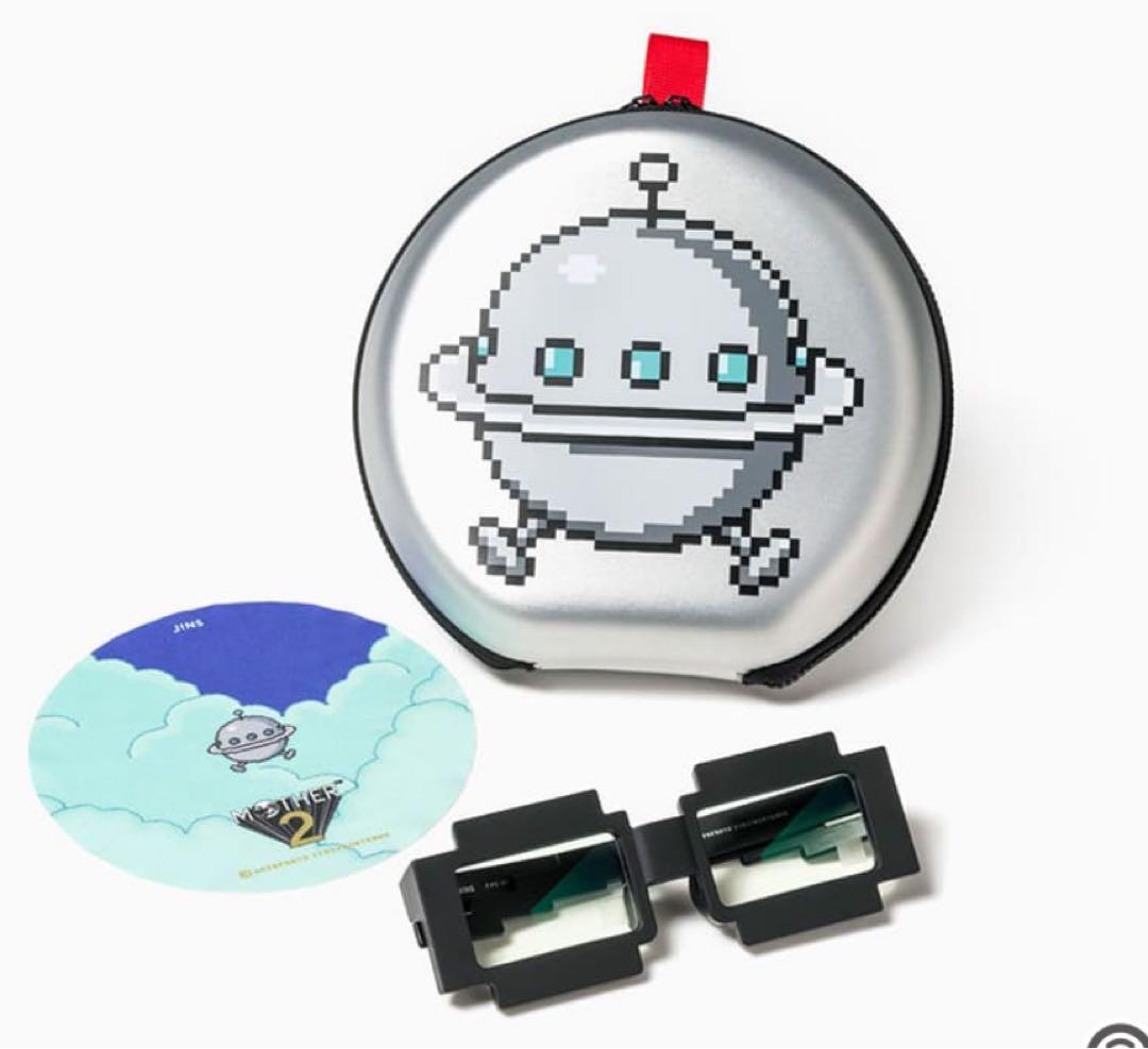 ほぼ日　MOTHERのおみせ MOTHER2 ジェフのメガネ　ドット　JINS