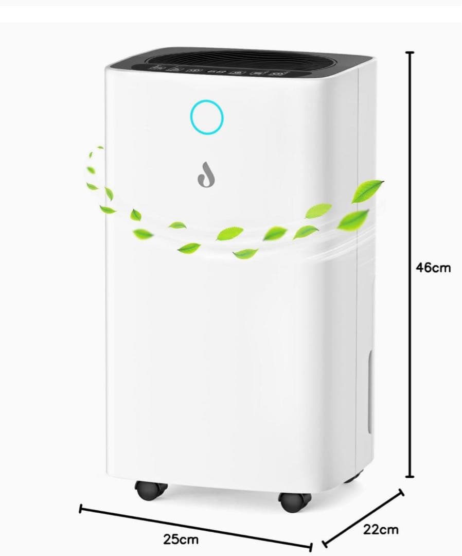 Anlaby 除湿機 コンプレッサー式 12L衣類乾燥機 強力除湿 空気清浄