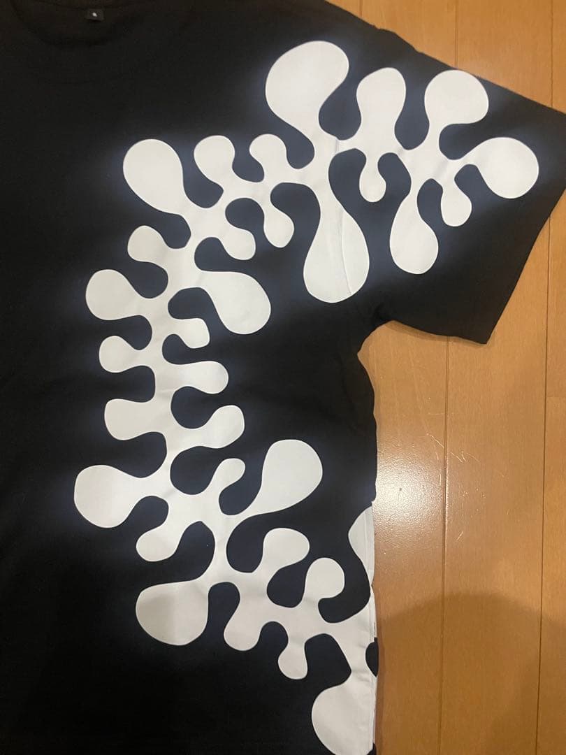 【極希少】LONCINO ロンチーノ UNEUNE グラフィックTシャツ S 黒