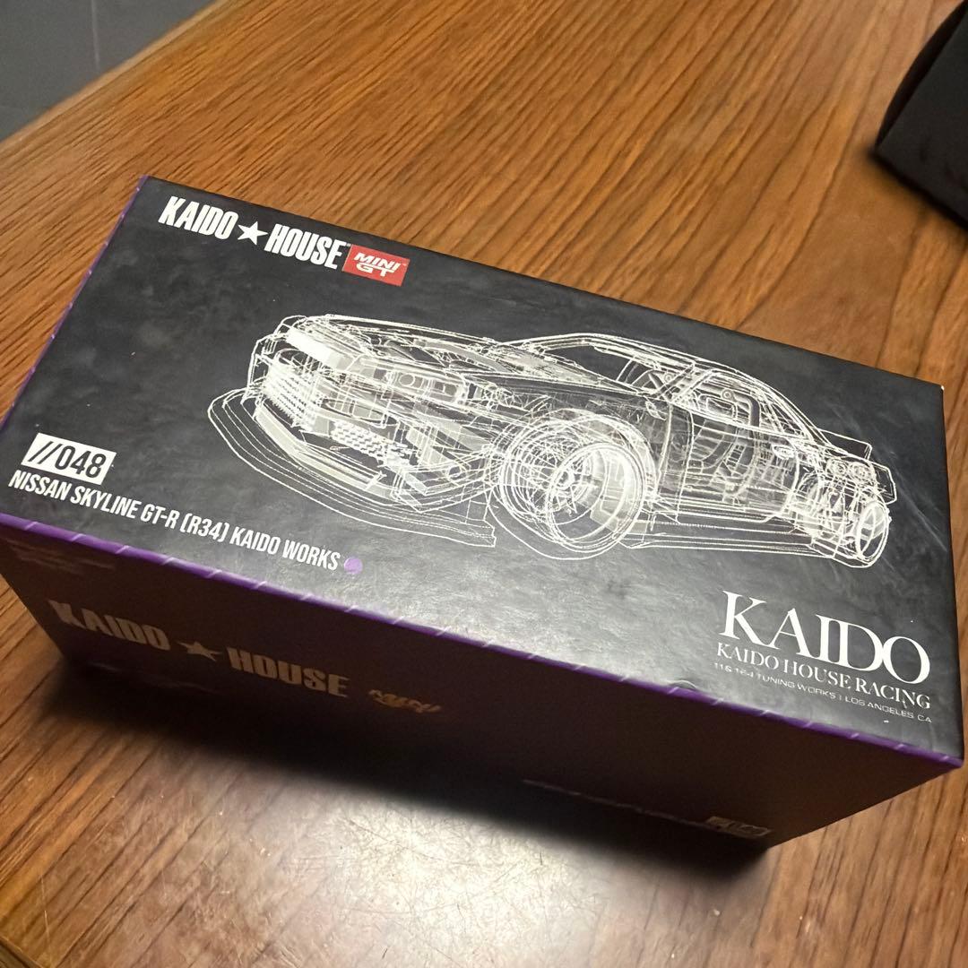 ミニカー KAIDO HOUSE GT-R R34 //048