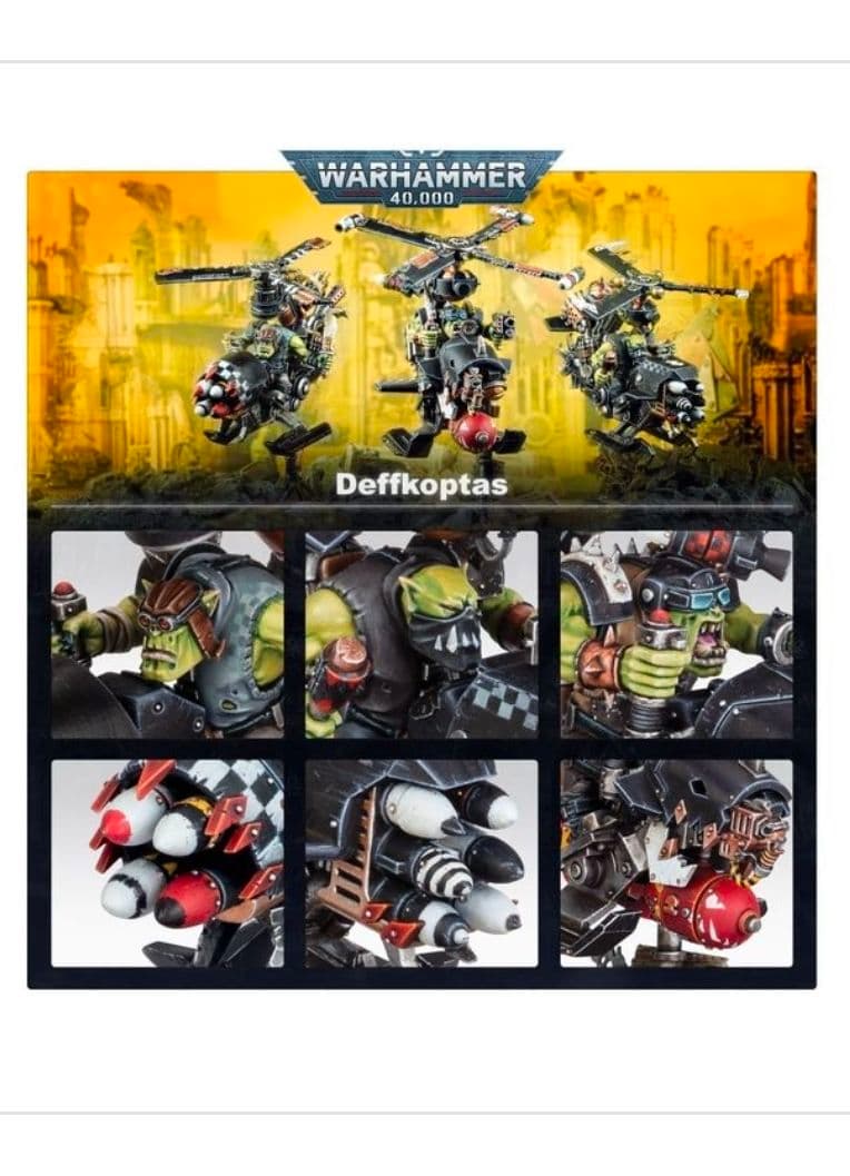Warhammer 40K オルク：デフコプタ ORKS: DEFFKOPTAS