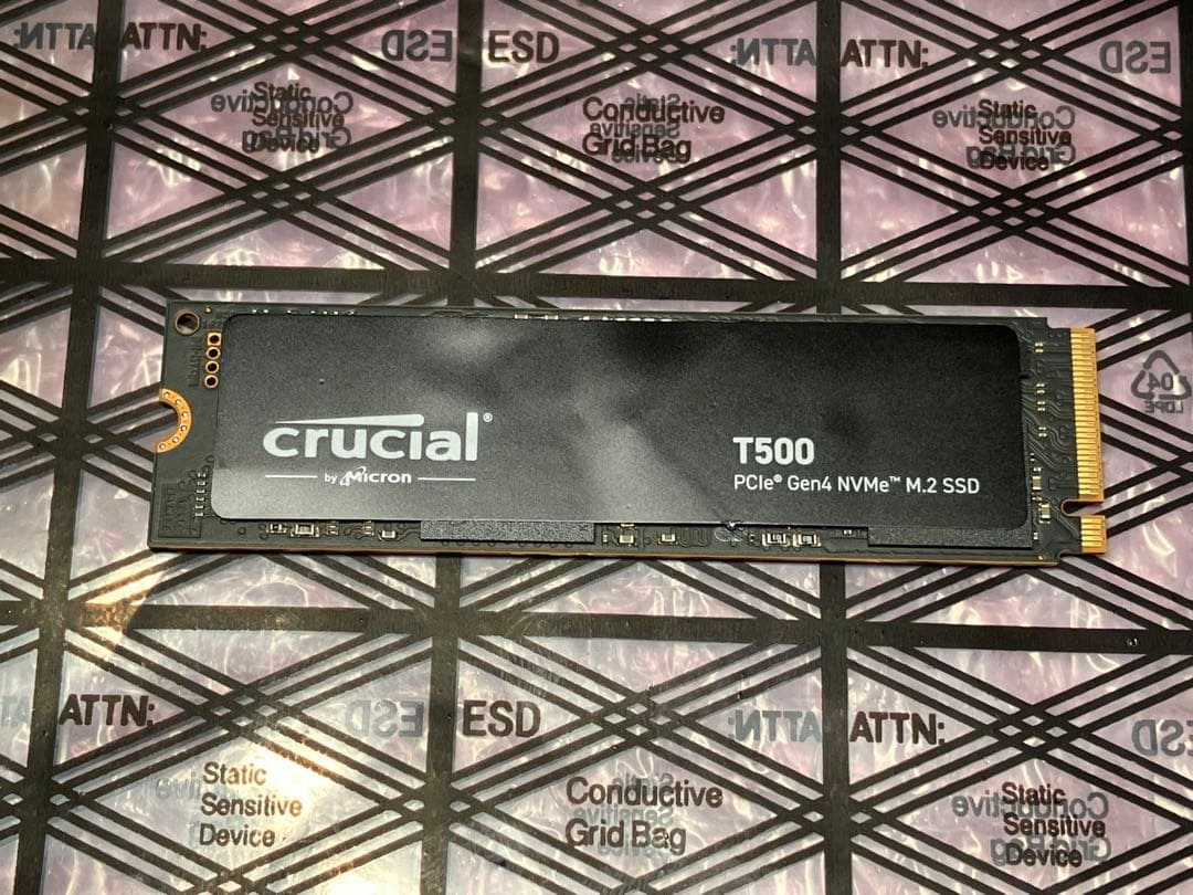 内蔵型SSD Crucial T500 4TB SSD M.2 2280 NVMe