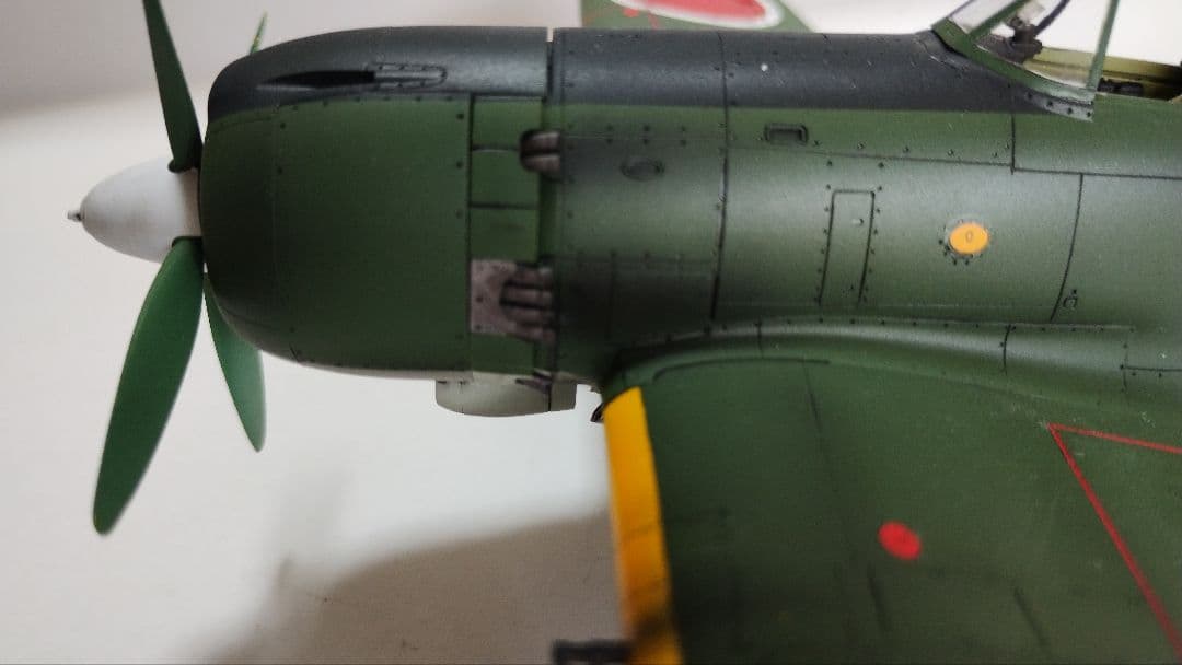 プラモデル完成機　1/48　中島　四式戦闘機　疾風