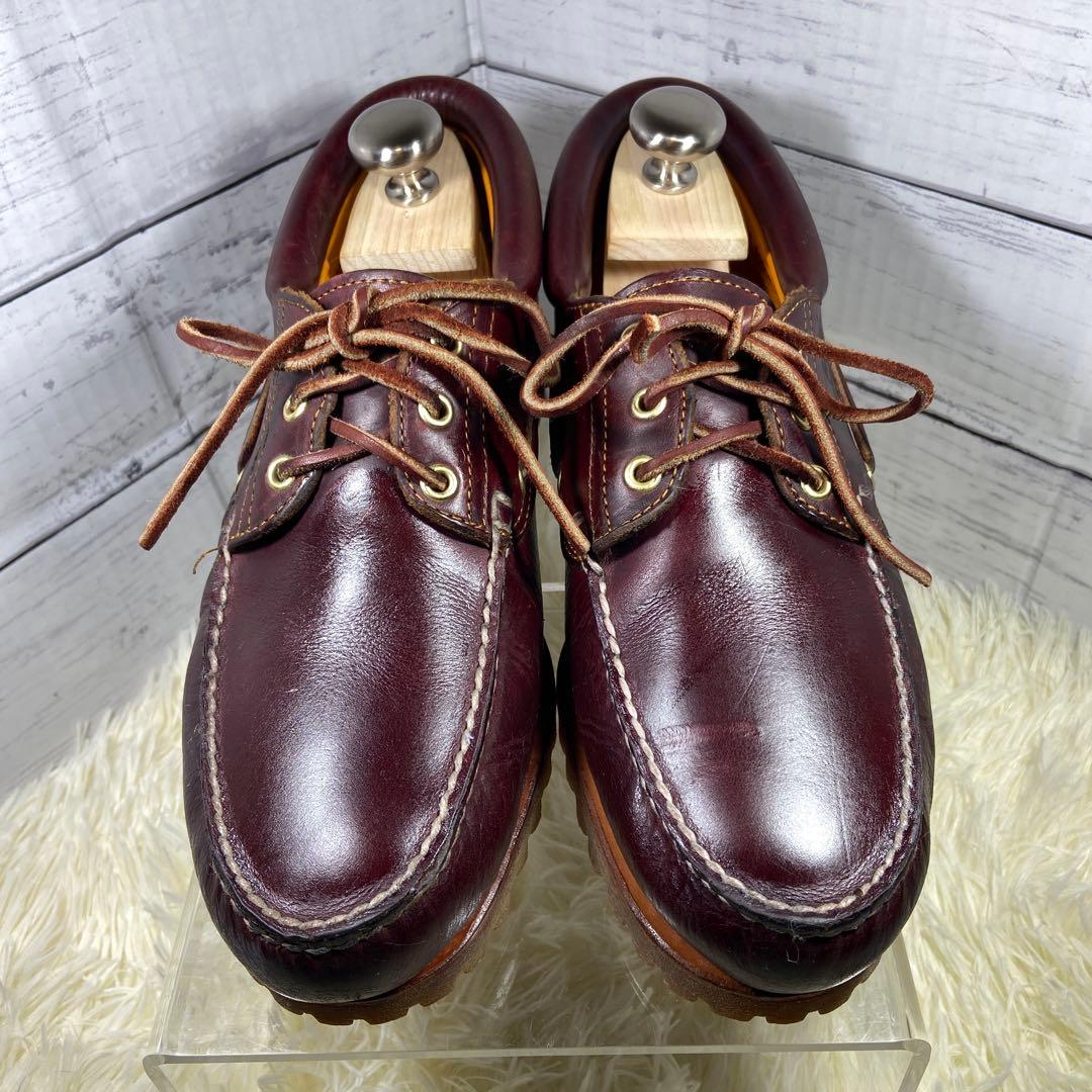 美品✨ティンバーランド✨3eye クラシックラグ デッキシューズ モカシン 本革