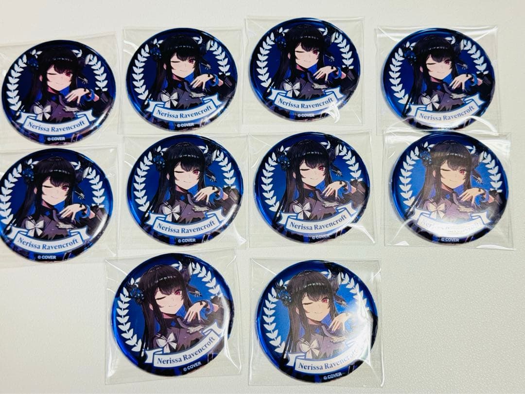 ネリッサ・レイヴンクロフト　ホロライブEN 3rd Concert 缶バッジ