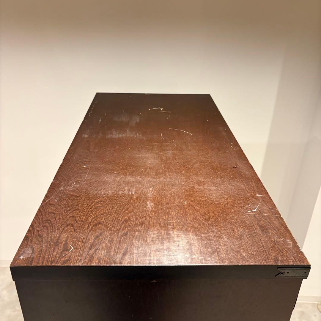 民芸箪笥　民芸家具　和箪笥　大きめ　収納　金属装飾　7段9杯