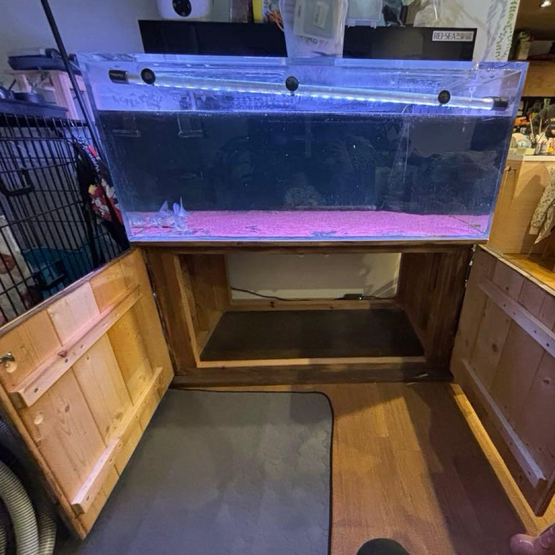 shunpi　水槽　水槽セット　1200 600 h500 神奈川　手渡し