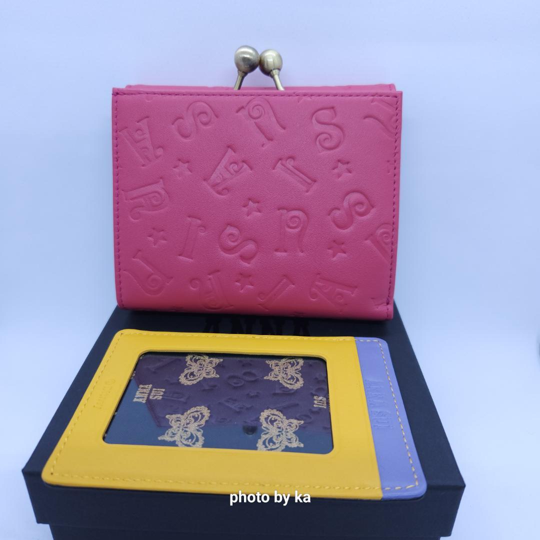 アナスイ 新品 未使用 ANNA SUI 折り財布 ディズニー コラボ デイジー