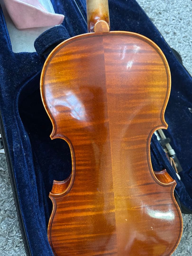 専用クラウスへフラー　分数1/2バイオリン弓付