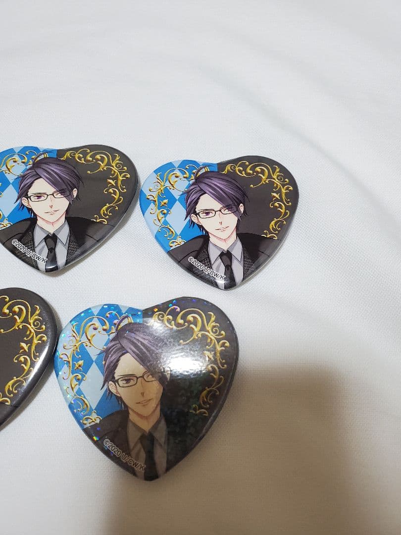 BROTHERSCONFLICT ハート型 缶バッジ 梓