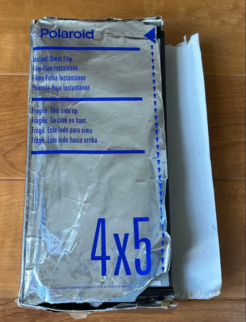 ポラロイドフィルム　type55