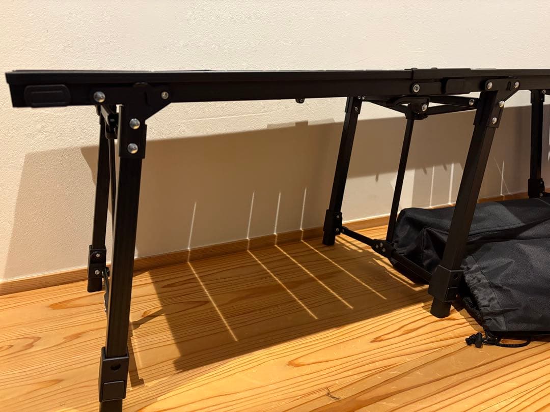 アルペン　IGTアルミテーブル88・延長パーツ・サイドボックス・ウッド天板２枚