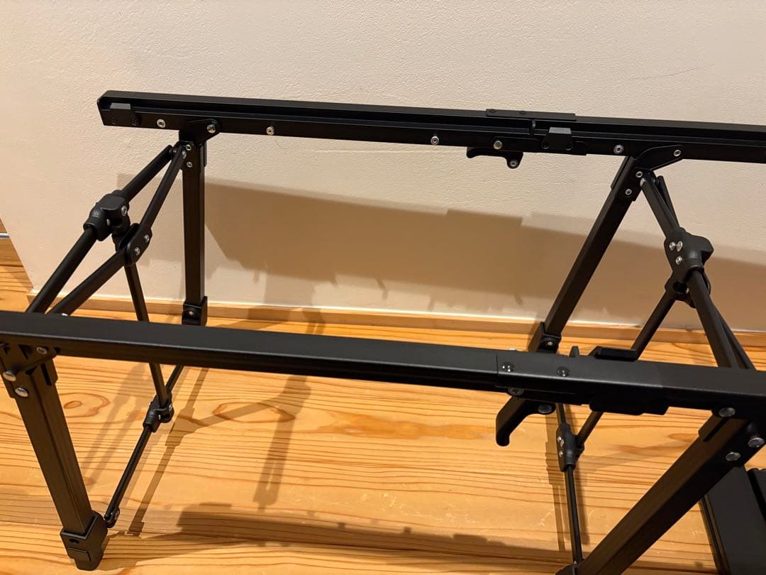 アルペン　IGTアルミテーブル88・延長パーツ・サイドボックス・ウッド天板２枚