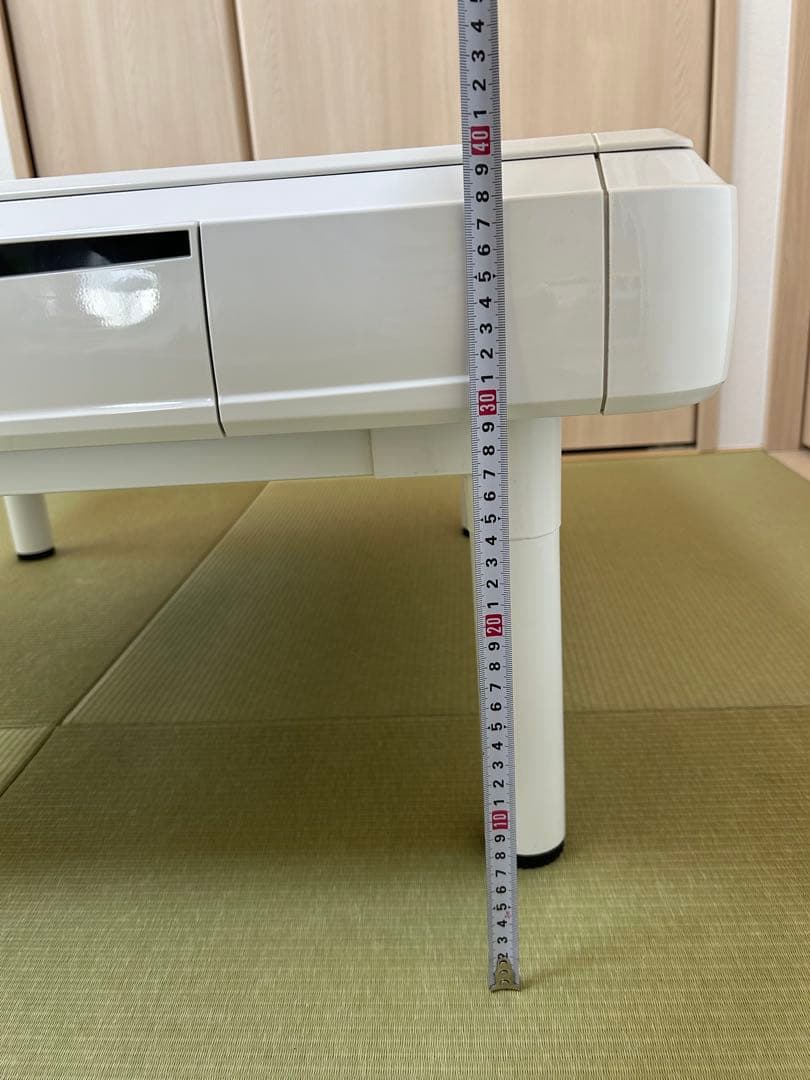 ALBAN 全自動麻雀卓　スリムＰ＋座卓タイプ（ホワイト）