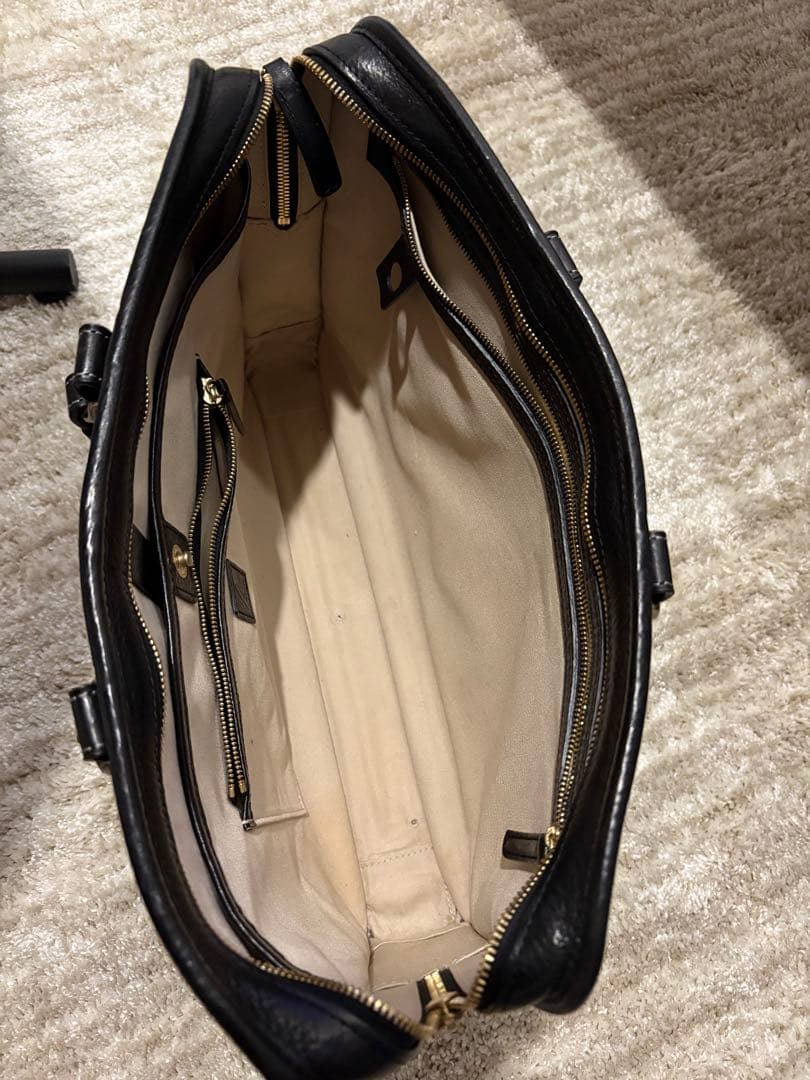 【美品】土屋鞄　ウルバーノ　アーバンブリーフ黒　メンズビジネスバッグ