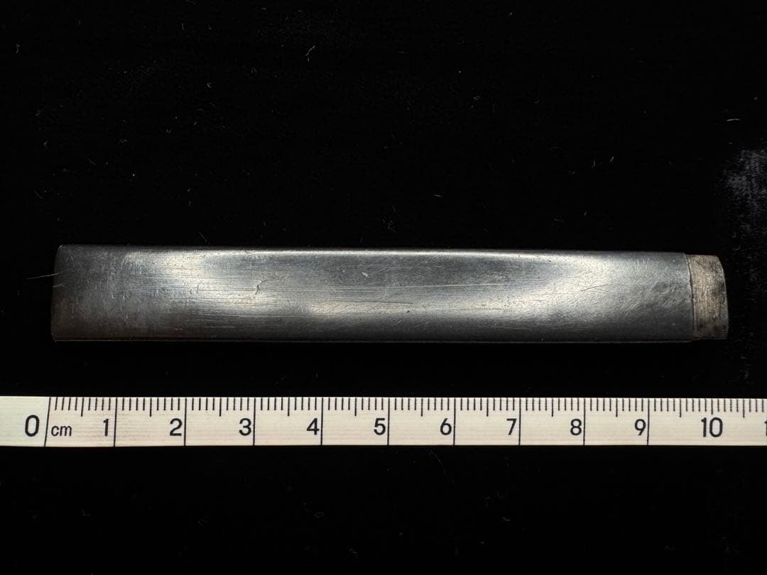 小柄 赤銅 磯に貝図 日本刀 刀装具 骨董 古美術 江戸時代 時代物 古金工