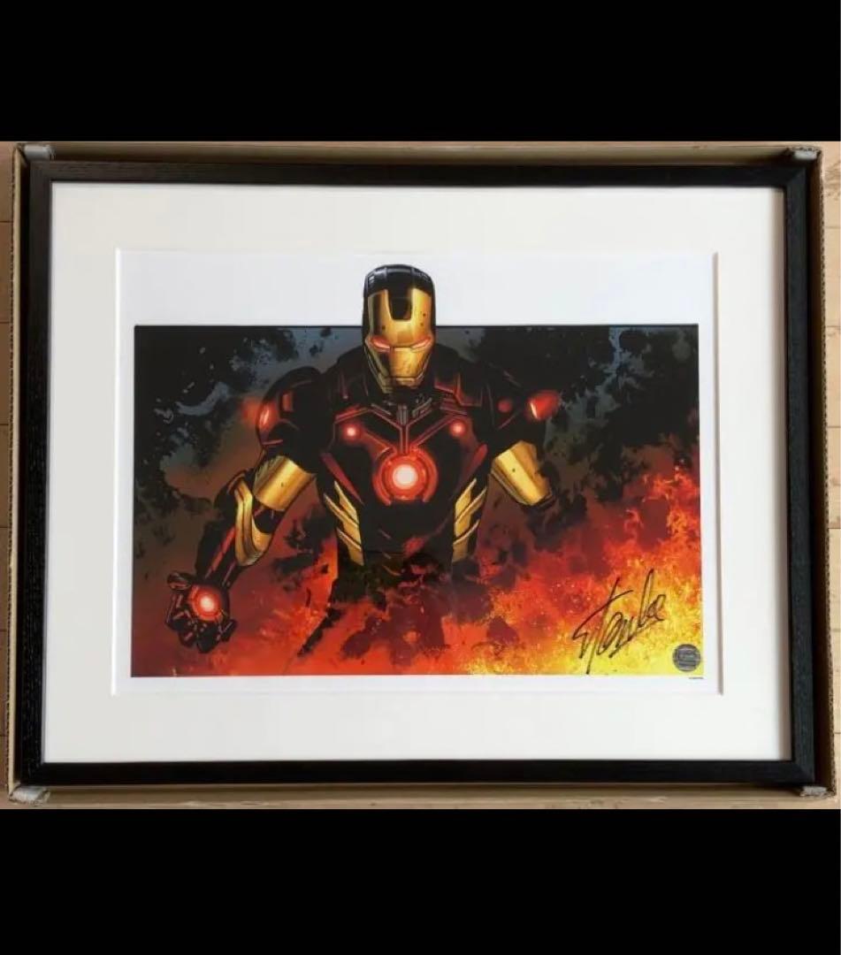 アイアンマン コミコン 直筆 スタン・リー サイン