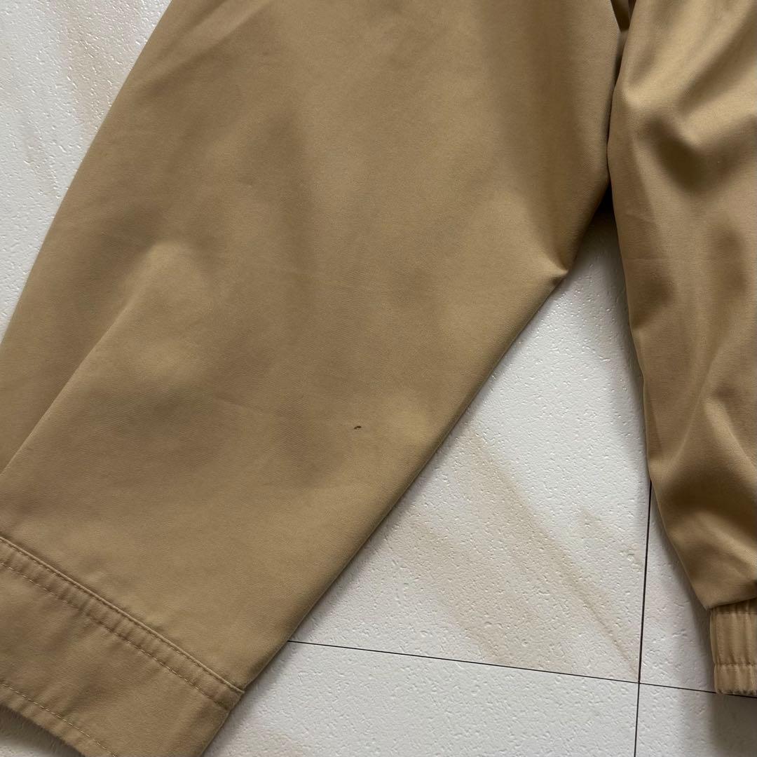 ポロ ラルフローレン スイングトップ 黒ポニー刺繍 ベージュ S