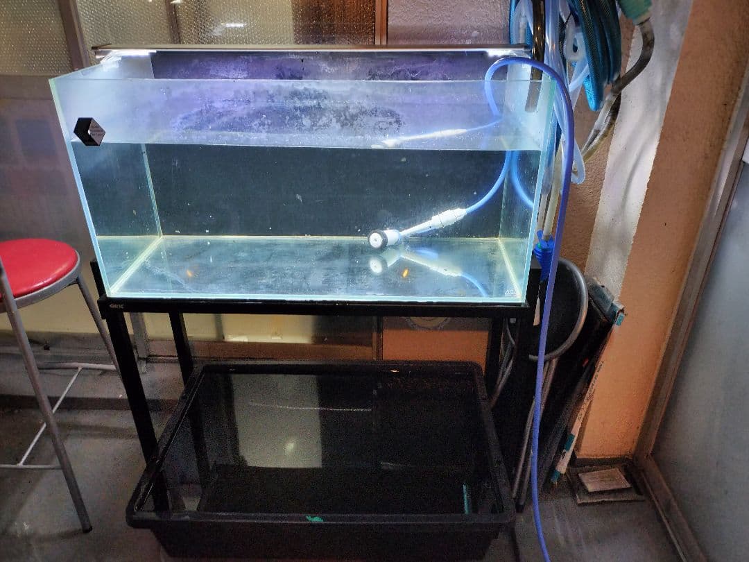ADA 90×45×45cm水槽＋GEX水槽台＋上部フィルター