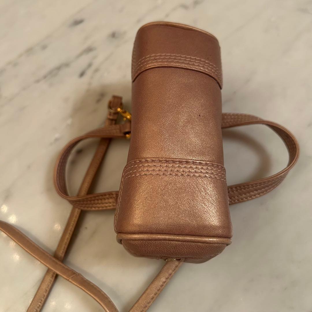 ロエベ　LOEWE 国内正規品　ミニポシェット　ゴールド　used