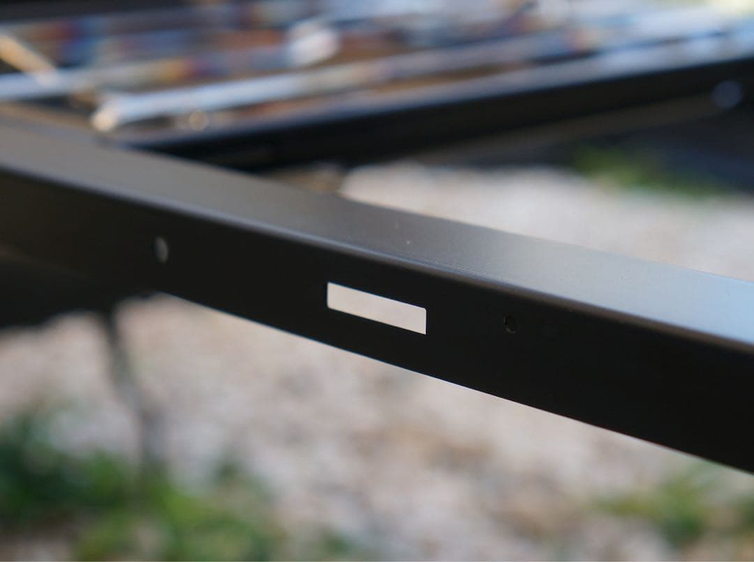 802productsシェルコン25 ブリッジアイアンフレーム ブラック