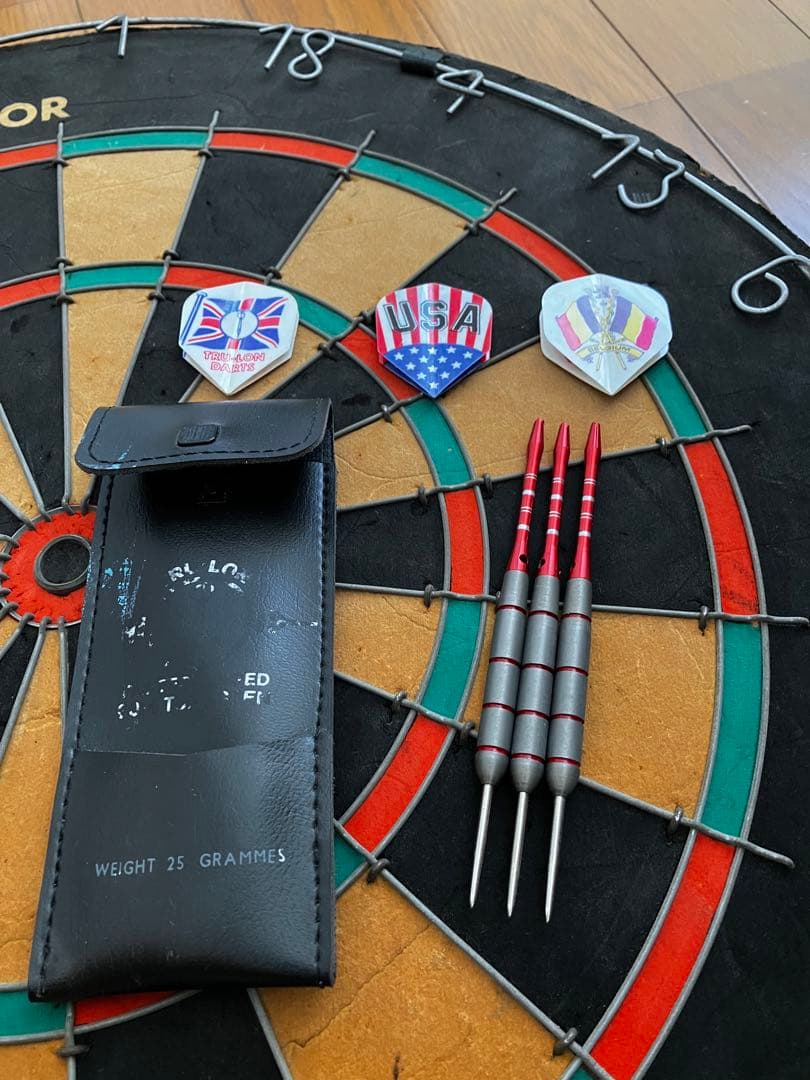 ダーツセット一式　ビンテージ　英国製