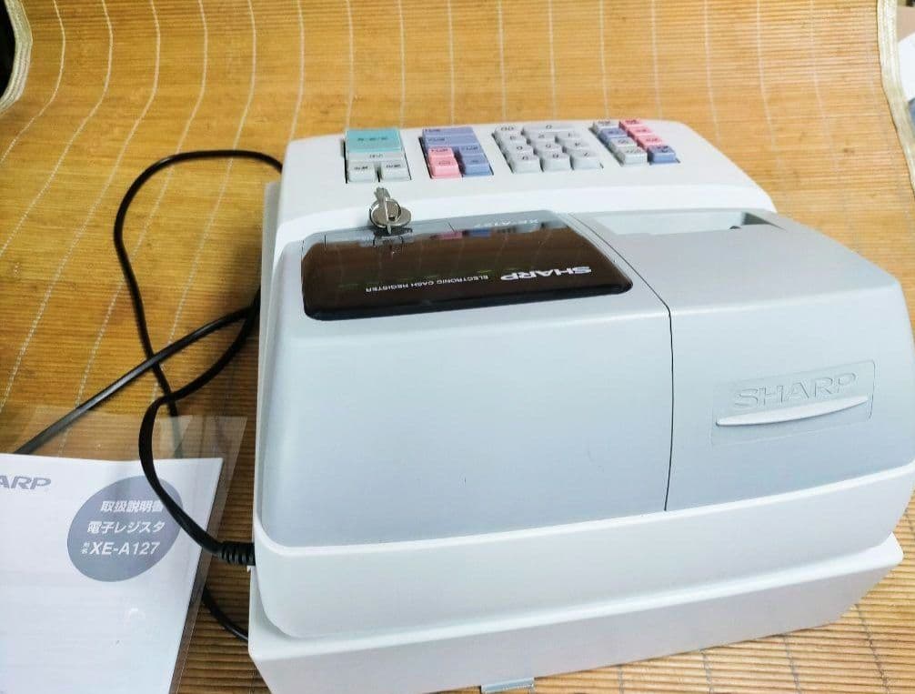 シャープレジスター　XE-A127　簡単便利特殊　送料込　357951