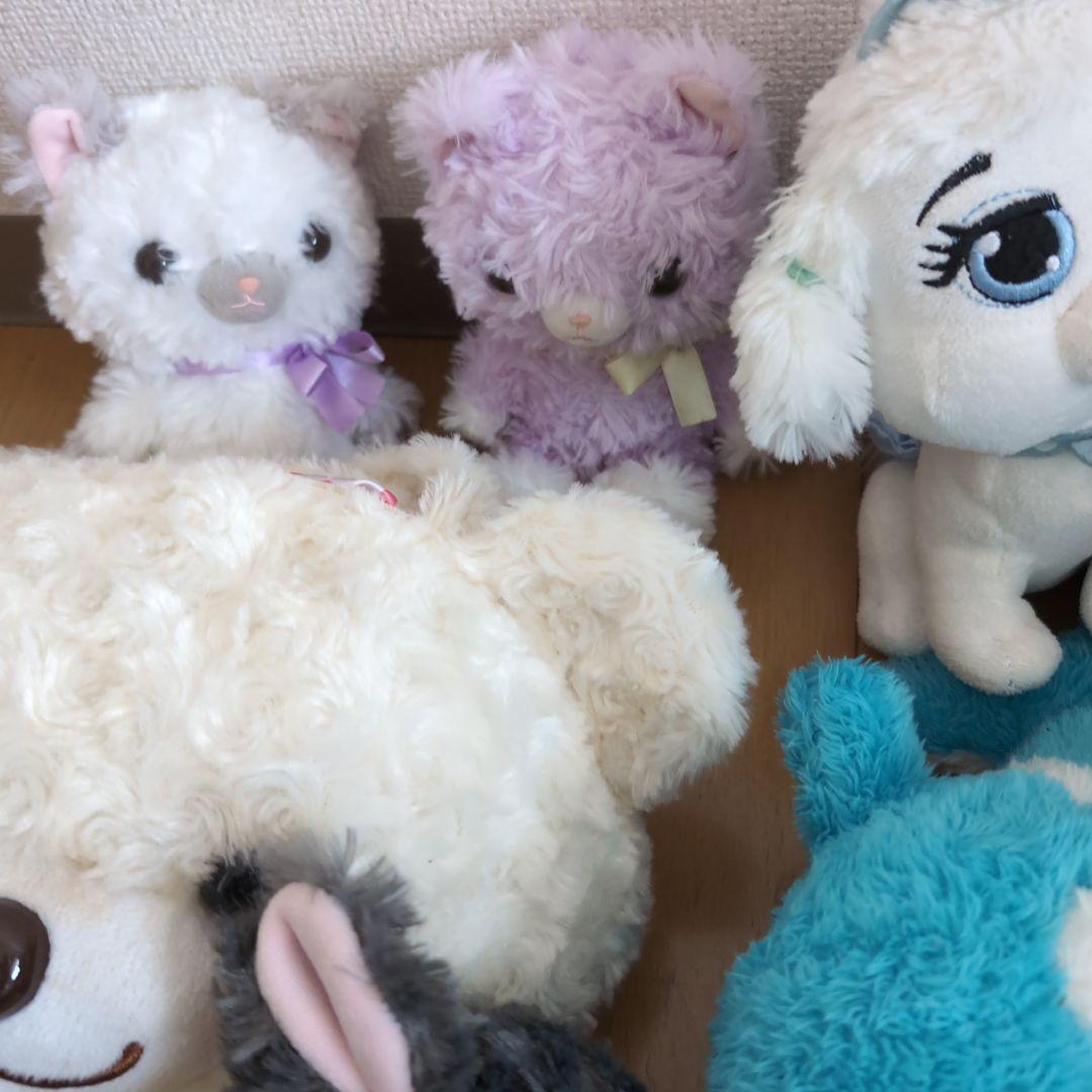 ぬいぐるみセット さまざまな動物 11体