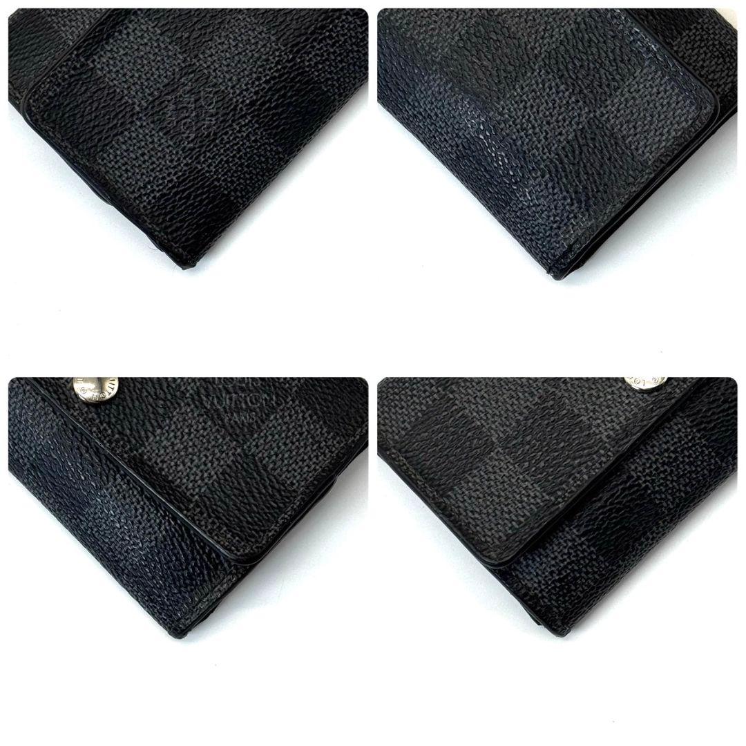 ルイヴィトン ダミエグラフィット ミュルティクレ6 キーケース 6連 鍵 黒