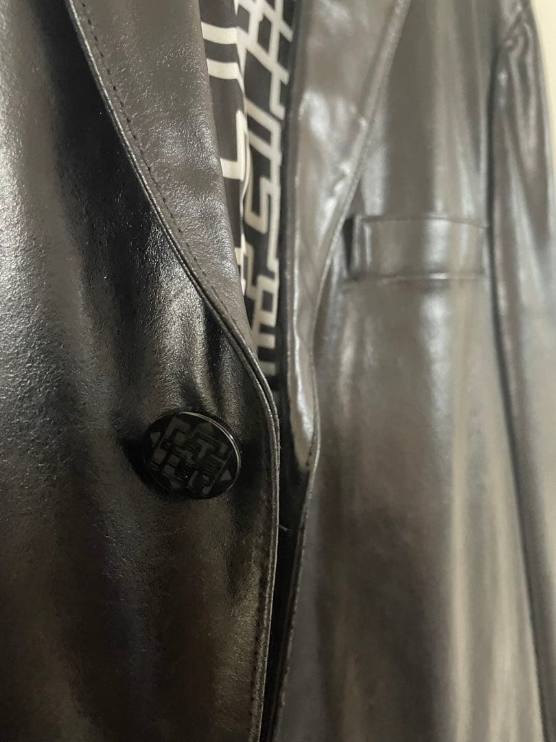 布袋寅泰 × BEAMS 限定 コラボ　レザージャケット G柄 L